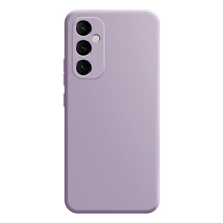 Samsung Galaxy A05S Imitation Liquid Silicone Phone Case Cover (Light Purple)