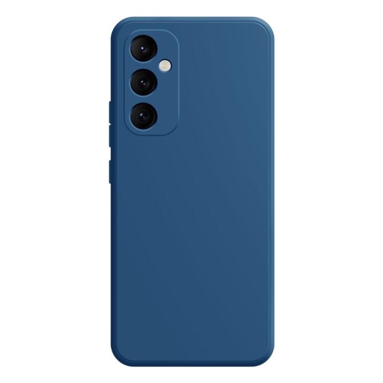 Samsung Galaxy A05S Imitation Liquid Silicone Phone Case Cover (Blue)