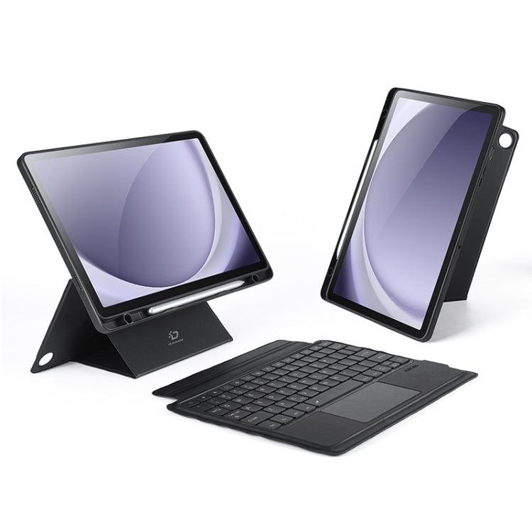 Samsung Galaxy Tab A9+ DUX DUCIS DK Floating Magnetic Keyboard Leather Tablet Case Cover (Black)