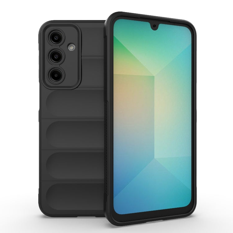 Samsung Galaxy A16 5G Magic Shield TPU + Flannel Phone Case Cover (Black)