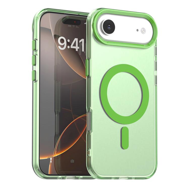 Apple iPhone Air Candy MagSafe PC Hybrid TPU Phone Case - Green
