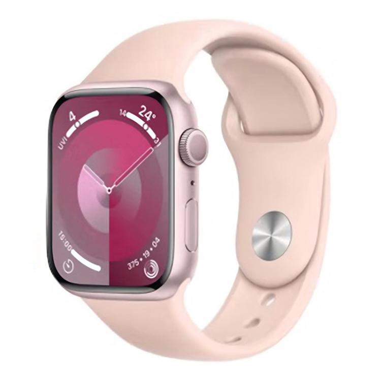 Apple Watch 42mm, 41mm, 40mm, 38mm Silicone Sports Band - Light Pink