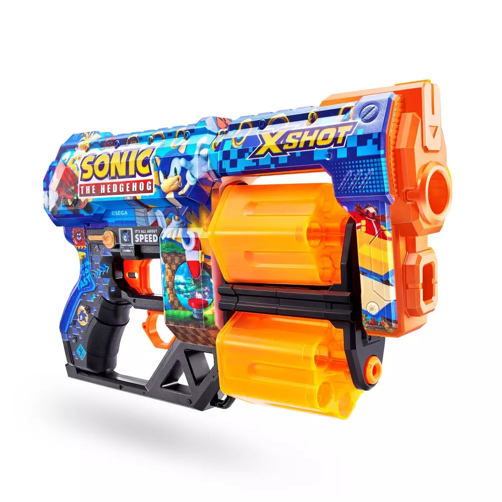 XShot Skins Sonic Maga Dread Toy Dart Blaster