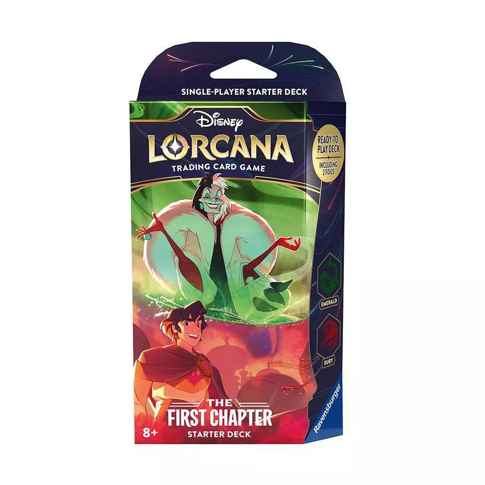 Disney Lorcana: The First Chapter Starter Deck Ruby & Emerald