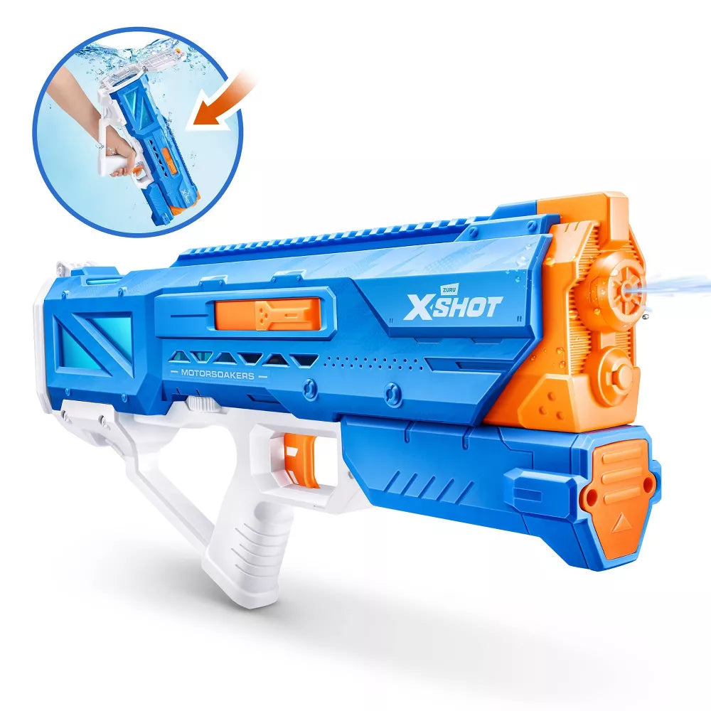 XShot Water Hydra Pulse Motor Soaker Small - Blue