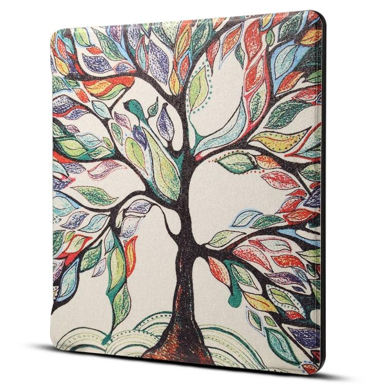 Dibase for Amazon Kindle Oasis 7 inch Print Horizontal Flip PU Leather Protective Case