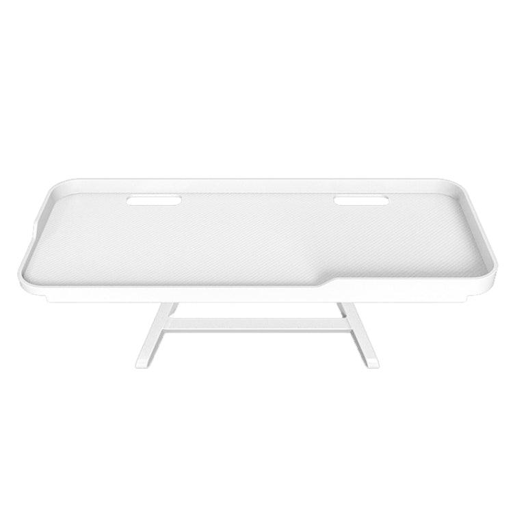 Computer Monitor Router Storage Bracket Television Set-top Box Shelf (White)