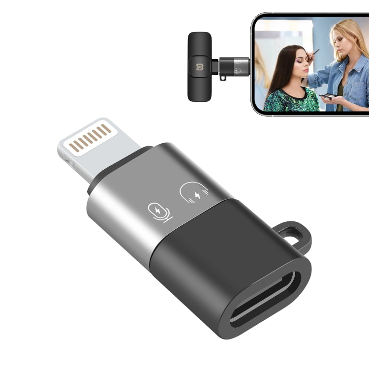 USB-C / Type-C to 8 Pin OTG Adapter (Black)