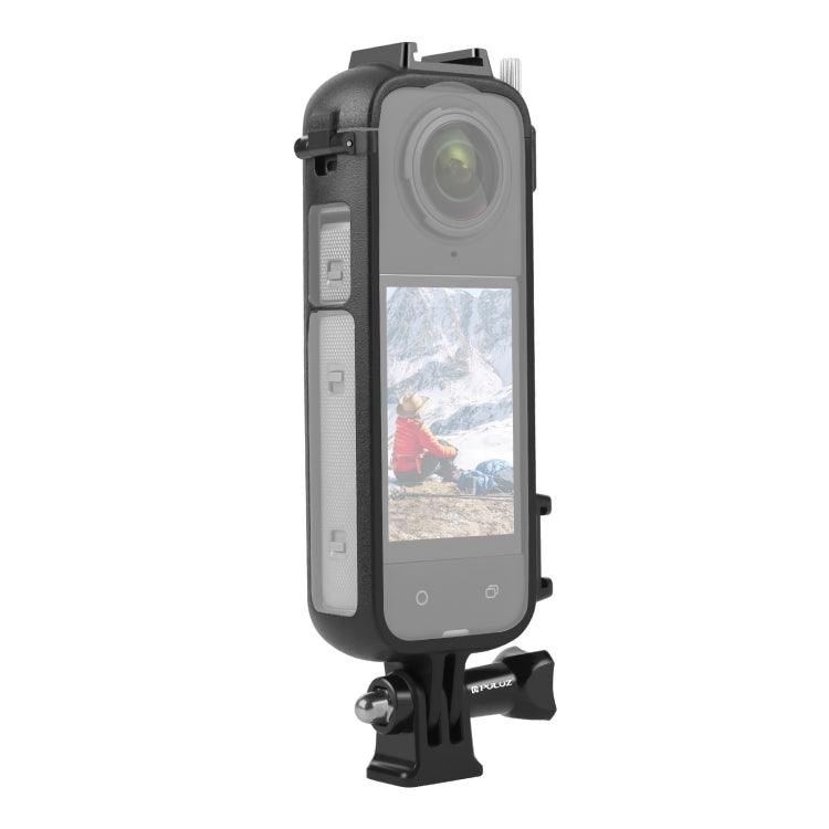 Insta360 X4 Cold Shoe PC Plastic Protective Frame with Adapter Mount & Screw (Black)