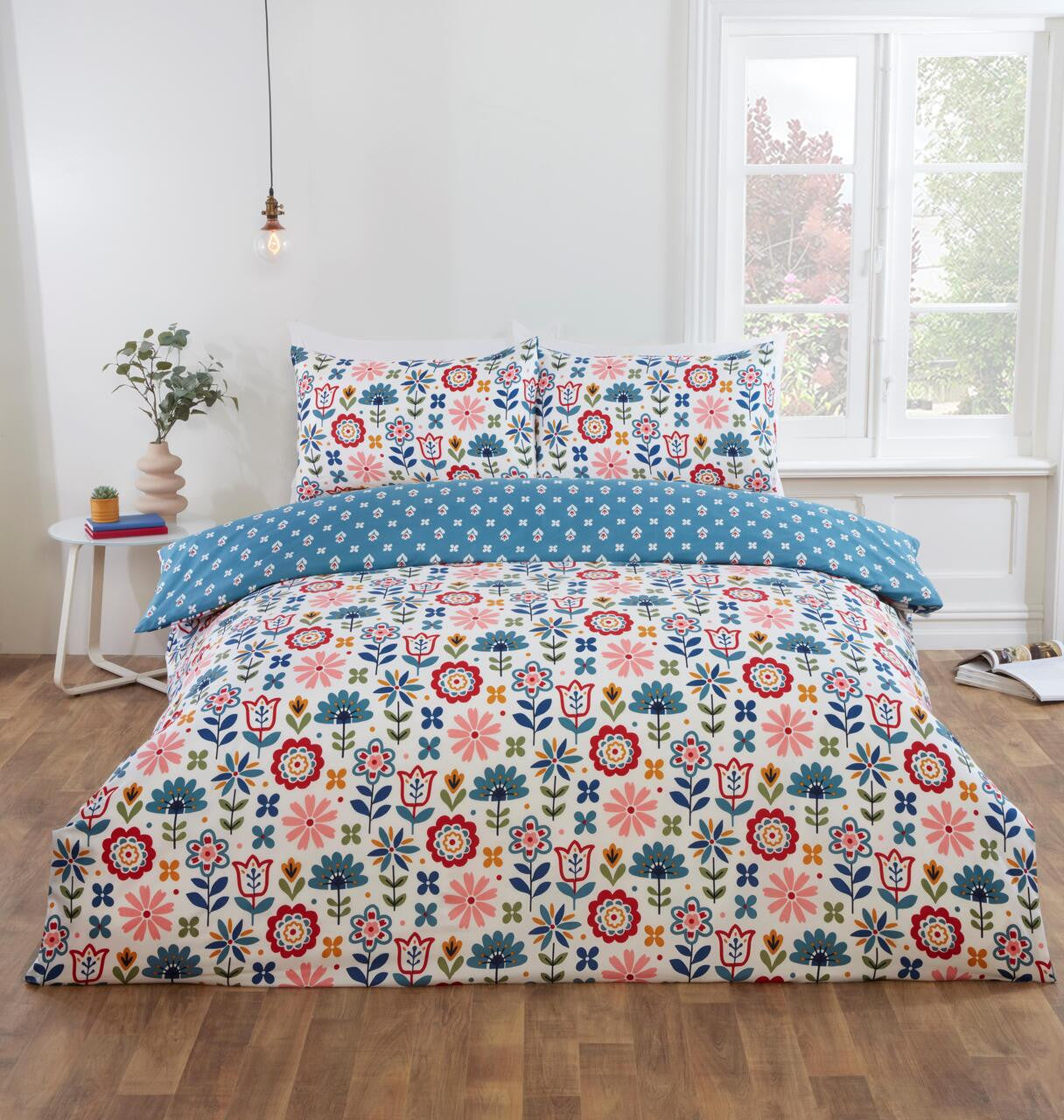 Olivia Duvet Set Single Multi