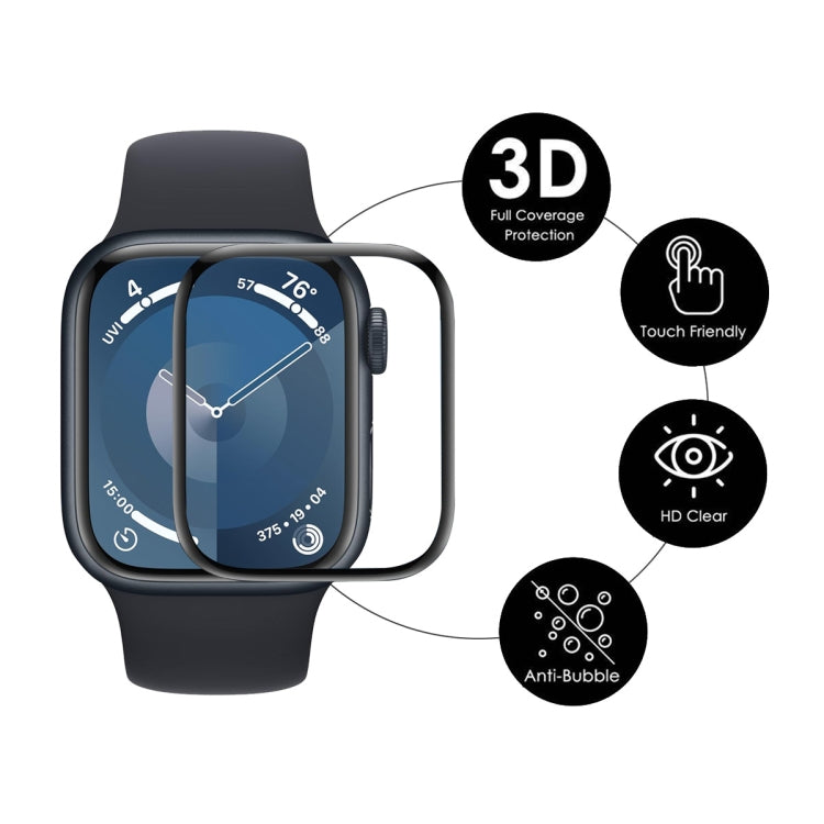 Apple Watch Series 10 42mm ENKAY 3D Full Coverage Soft PC Edge PMMA HD Screen Film