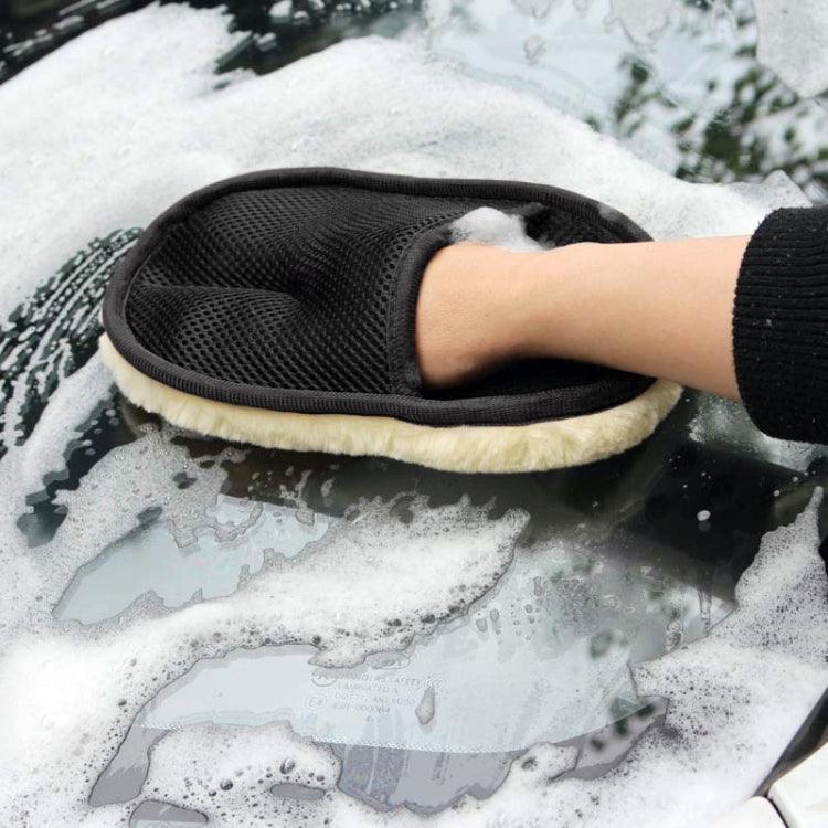 Car Styling Wool Soft Car Washing Gloves Cleaning Brush Motorcycle Washer Care Products