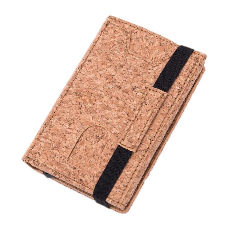 RFID Anti-Theft Aluminum Alloy Card Case Cover (Tree Cedar Apricot)