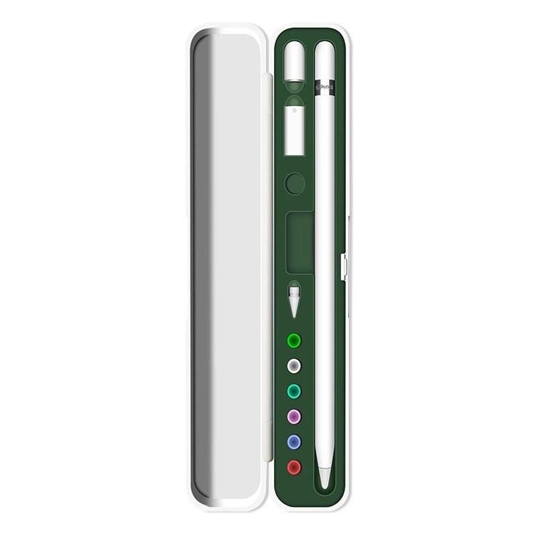 Silicone Stylus Storage Box Apple Pencil 1 / 2 (Night Green)