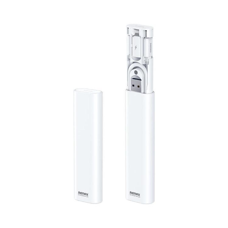REMAX 60W Multi-Function Hidden Fast Charging Cable Set With Box (White)