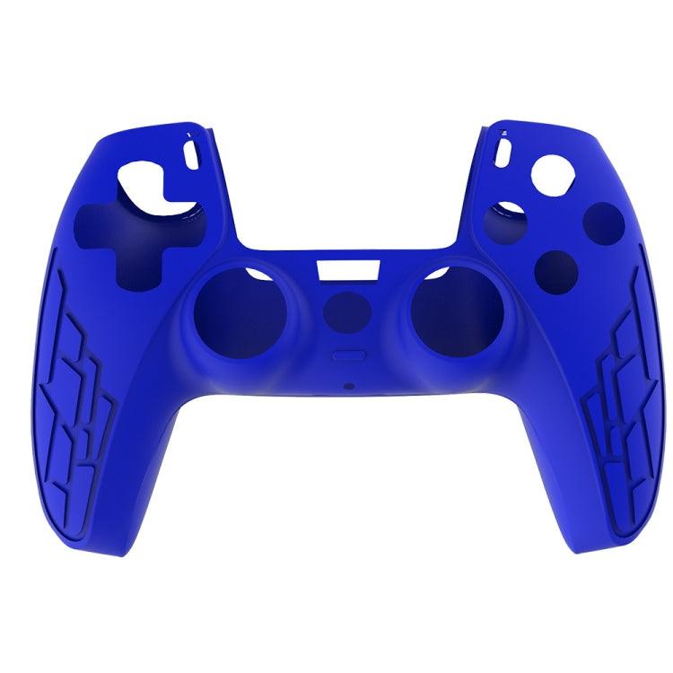 Playstation (PS5) Gamepad Silicone Case Cover Non-slip Texture Thickened Protective Cover (Blue)