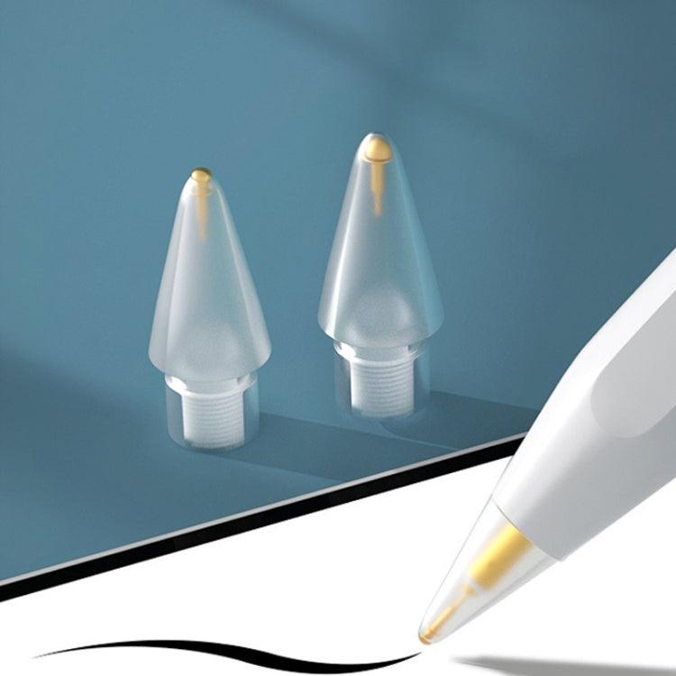 2 in 1 5.0 Crystal Diamond Needle + 7.0 Brass Spring Short Needle Stylus Pen Tip Set Apple Pencil 1 / 2