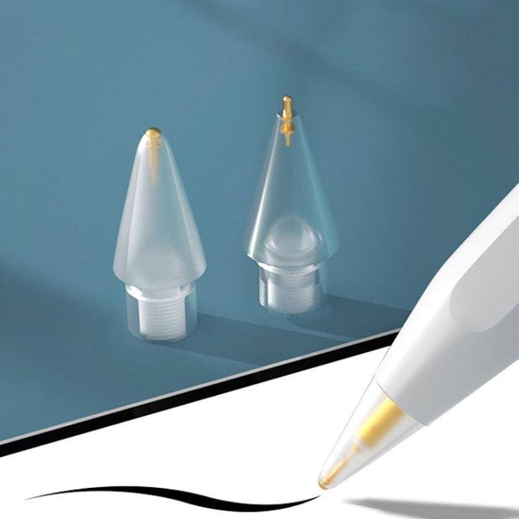 2 in 1 6.0 Brass Needle + 7.0 Brass Spring Short Needle Stylus Pen Tip Set Apple Pencil 1 / 2
