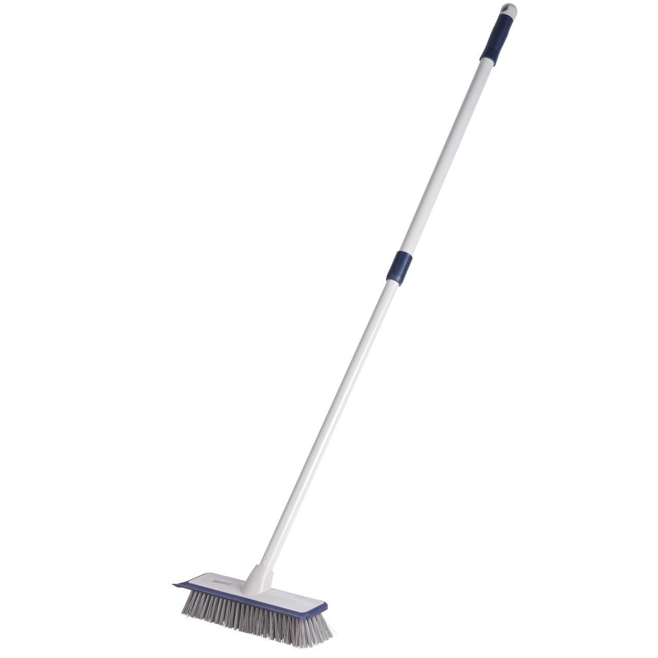 Deep Clean Floor Scrub Brush with Squeegee
