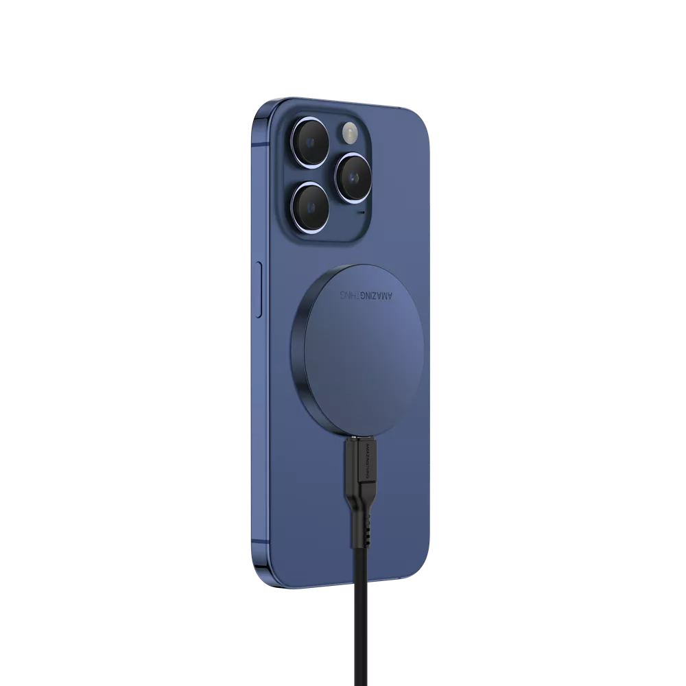 AMAZINGthing Thunder Pro - 1.2m 15W USB-C to USB-C MagSafe
Detachable Cable - Blue