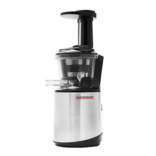 Gastroback Advanced Vital Slow Juicer – Cold Press Juicing with Dual Screens, Quiet Motor, and BPA-Free Design for Nutrient-Rich Juice Extraction