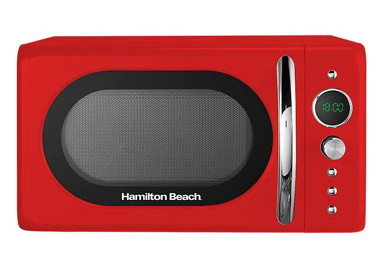 Hamilton Beach 20L Retro Red Microwave