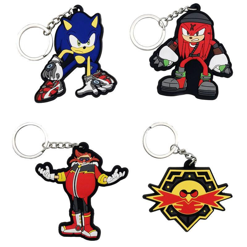 Sonic the Hedgehog set 4 keychain