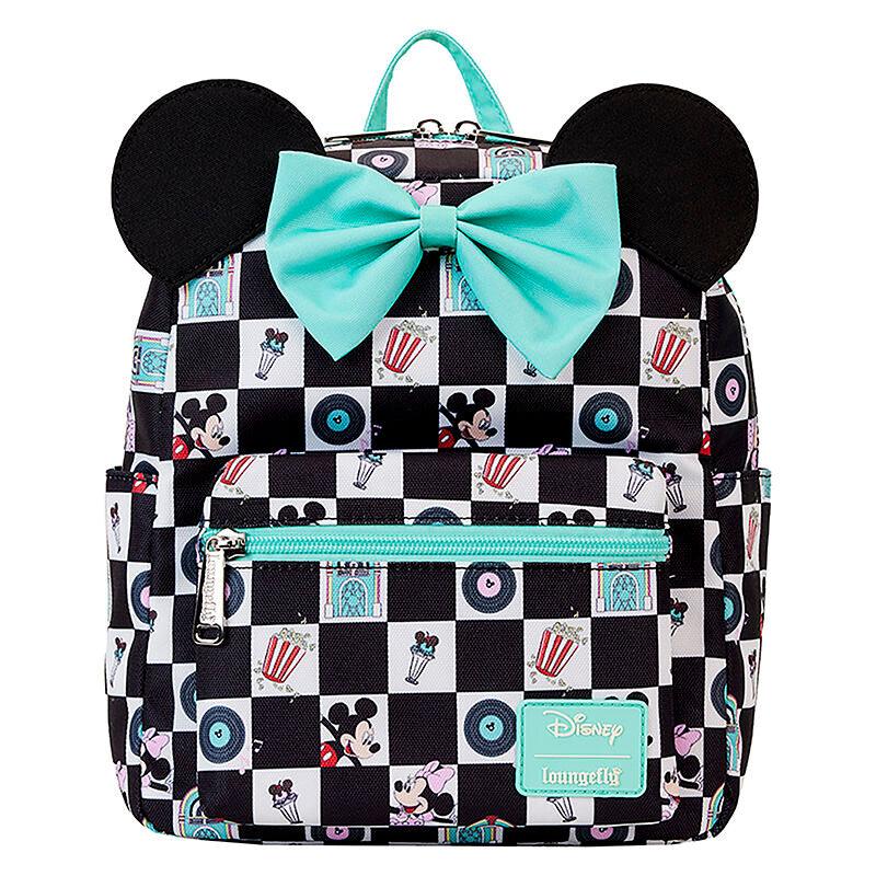 Mickey and Minnie Lenticular Feature Mini Backpack