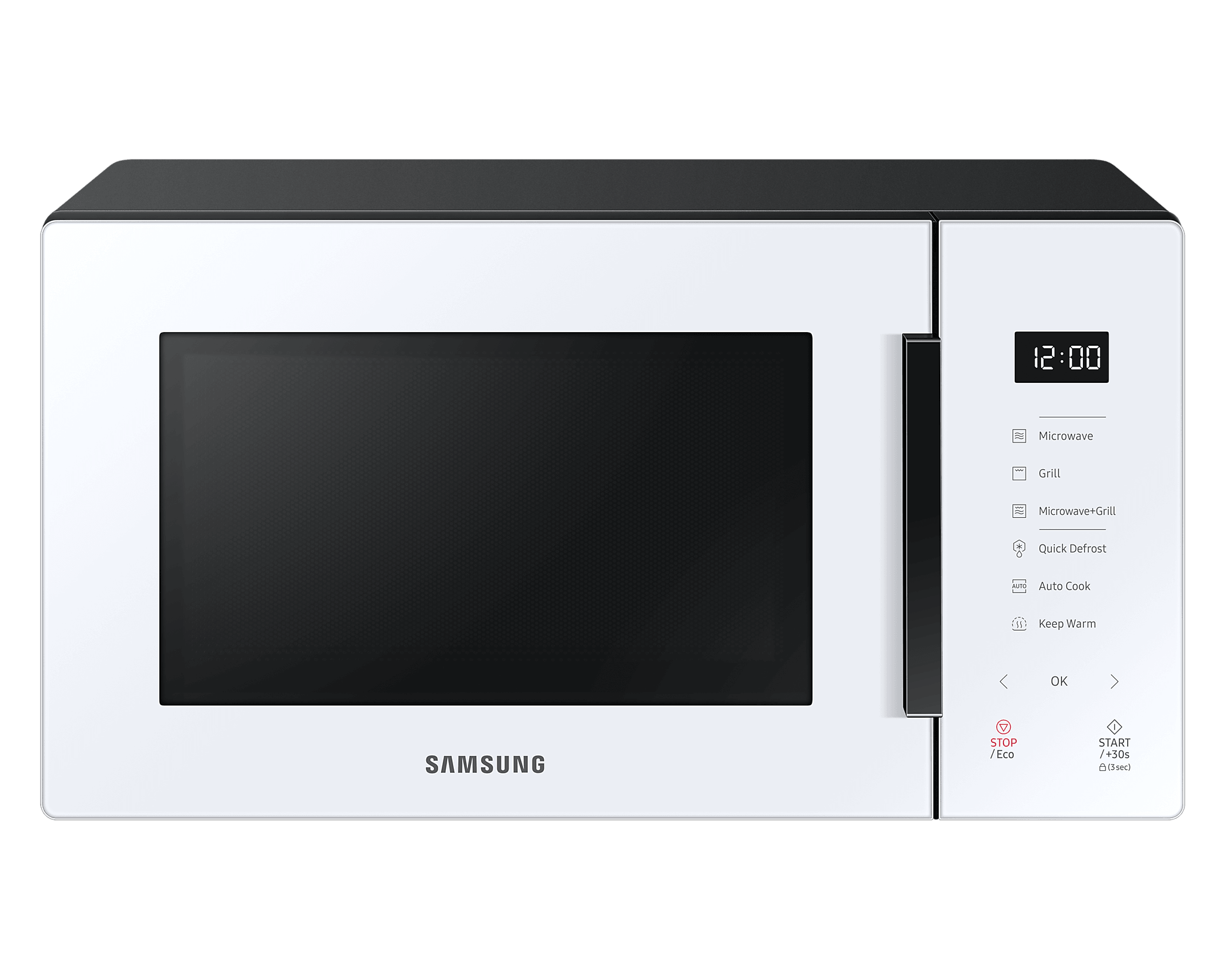 Samsung Microwave Grill BESPOKE Crispy Cooking 23L, 800W, White