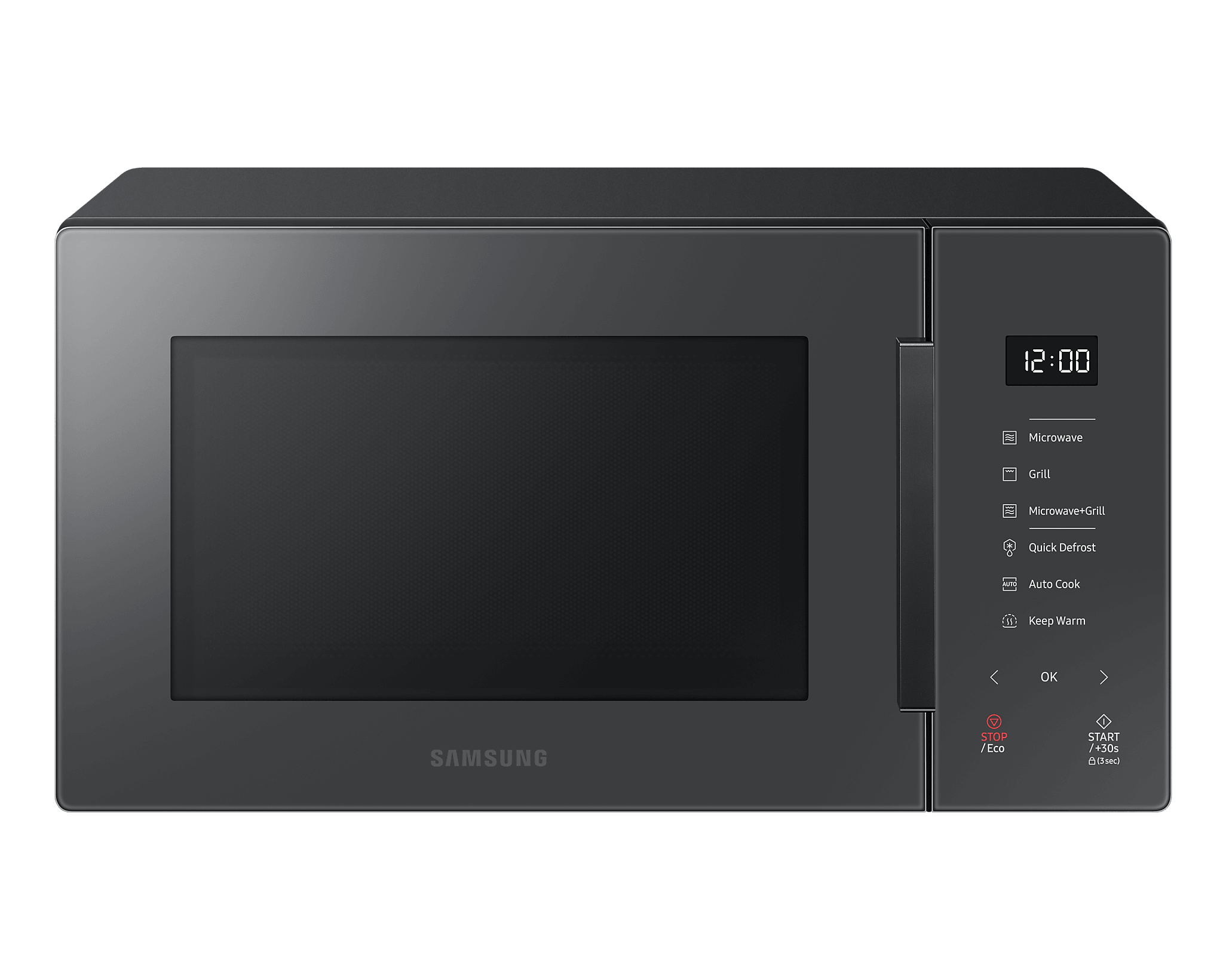 Samsung Microwave Grill BESPOKE Crispy Cooking 23L, 800W, Black