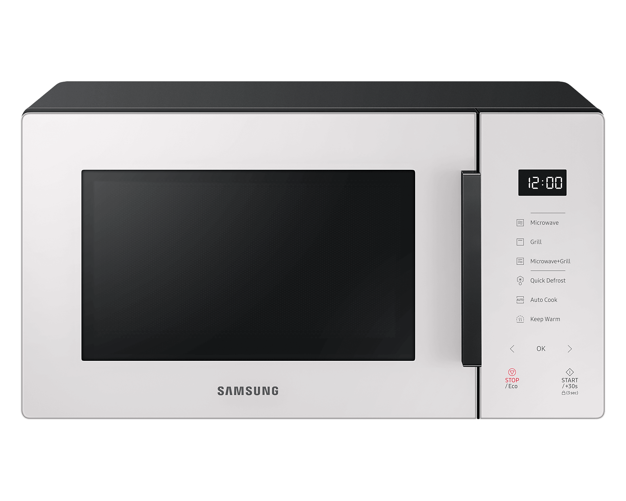 Samsung Microwave Grill BESPOKE Crispy Cooking 23L, 800W, Porcelain