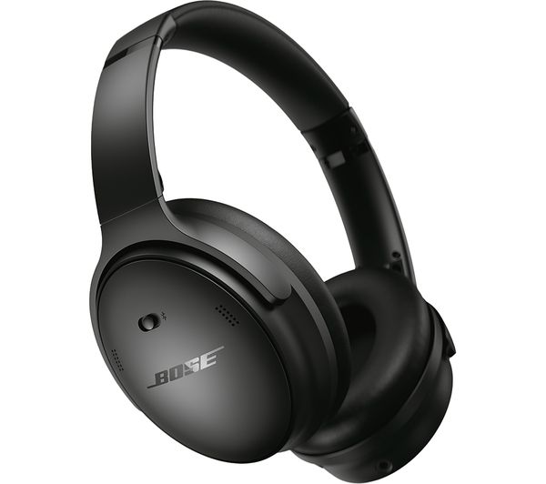Bose QuietComfort SC Wireless Noise Cancelling Headphones, Bluetooth Over Ear Headphones with Up To 24 Hours of Battery Life, Black