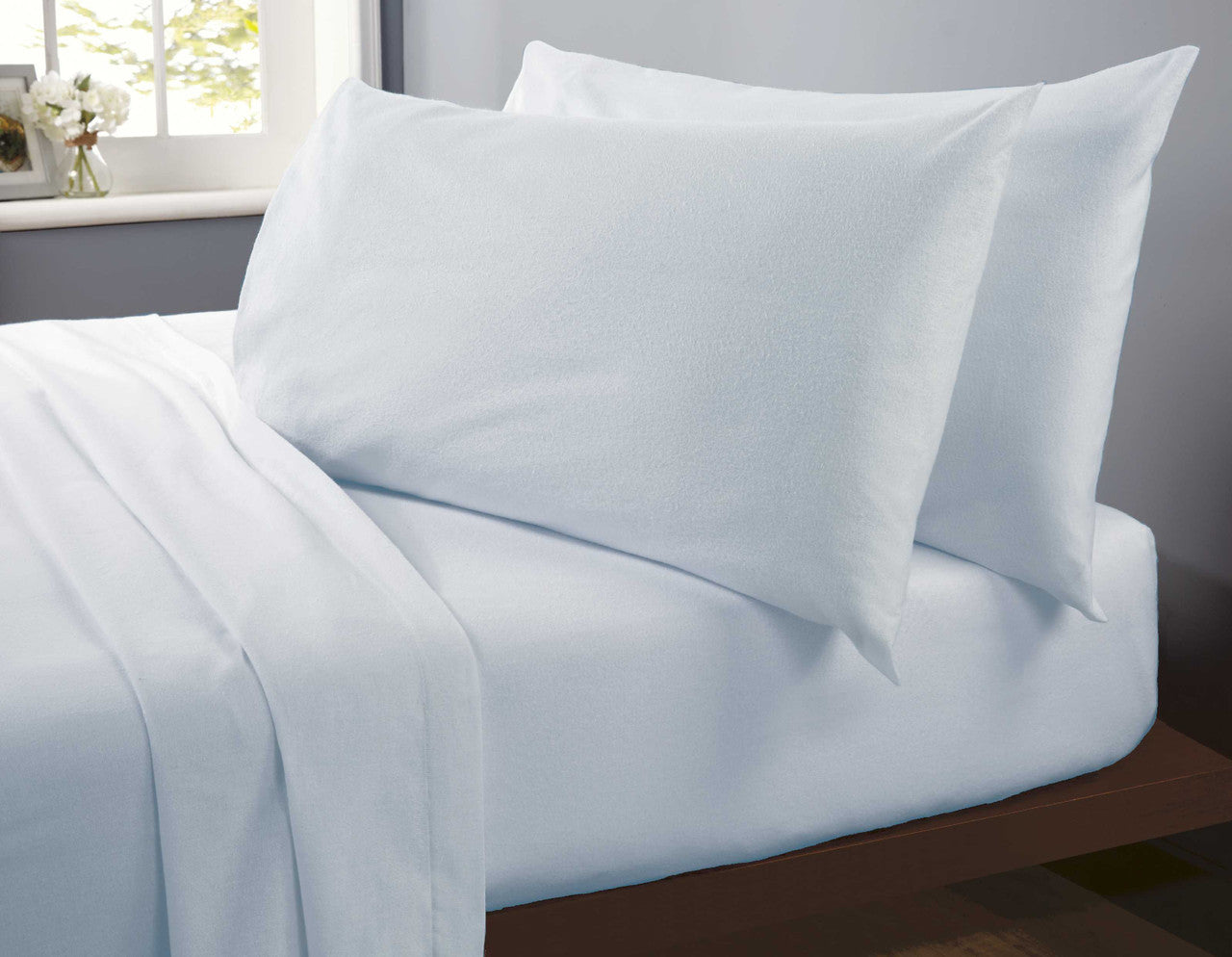 So Soft Microfibre Sheet Set Bundle Single Blue