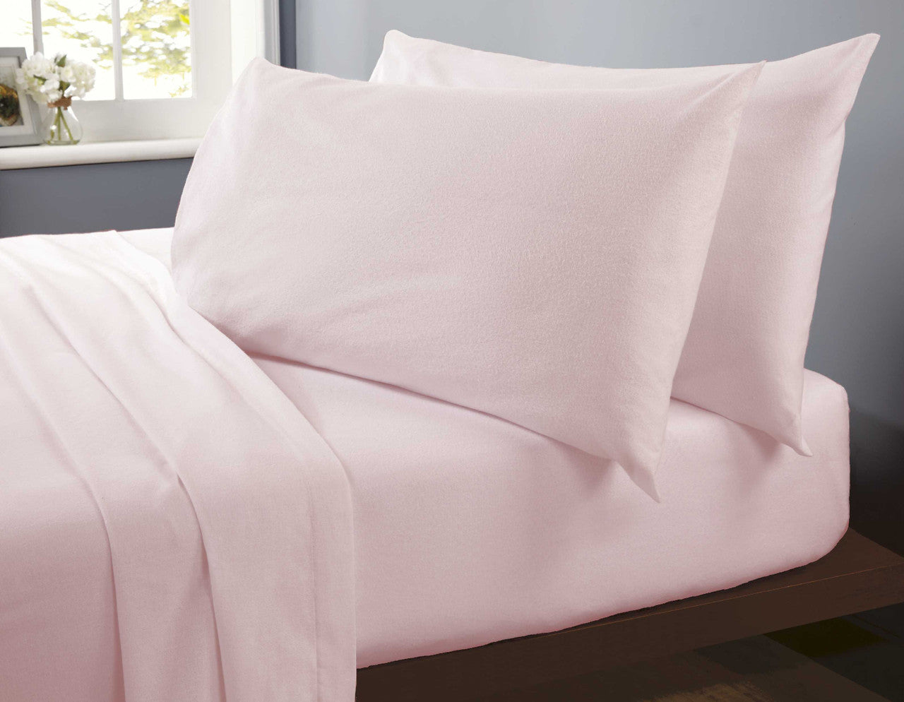 So Soft Microfibre Sheet Set Bundle Single Pink