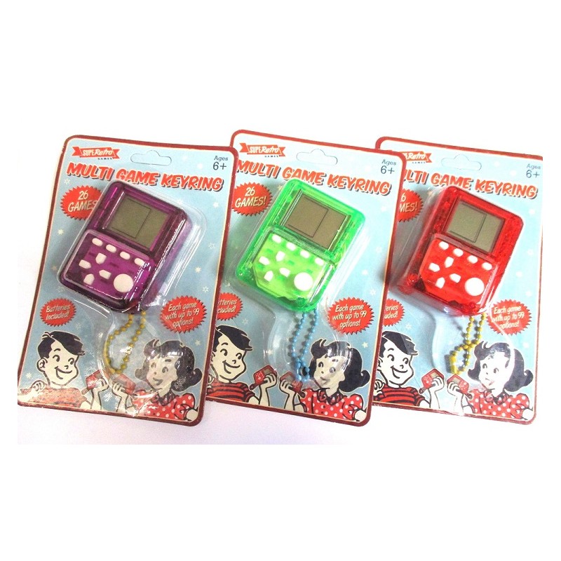 Mini Retro Multi Game Keyring