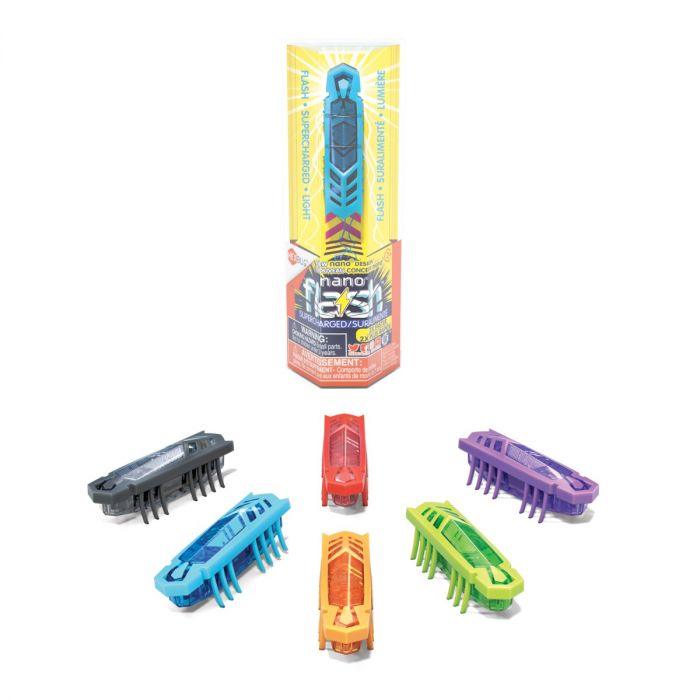 Hexbug Flash nano Single - Interactive Sensory Vibration Toy, 1 Piece, Random Delivery