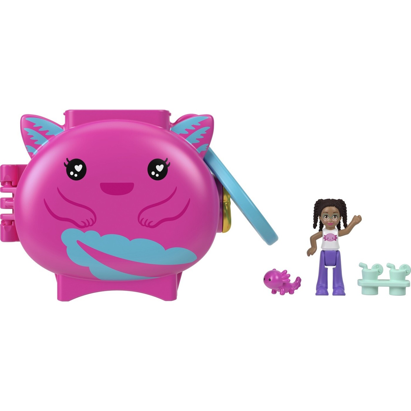 Mattel Polly Pocket Pet Connects Axolotl