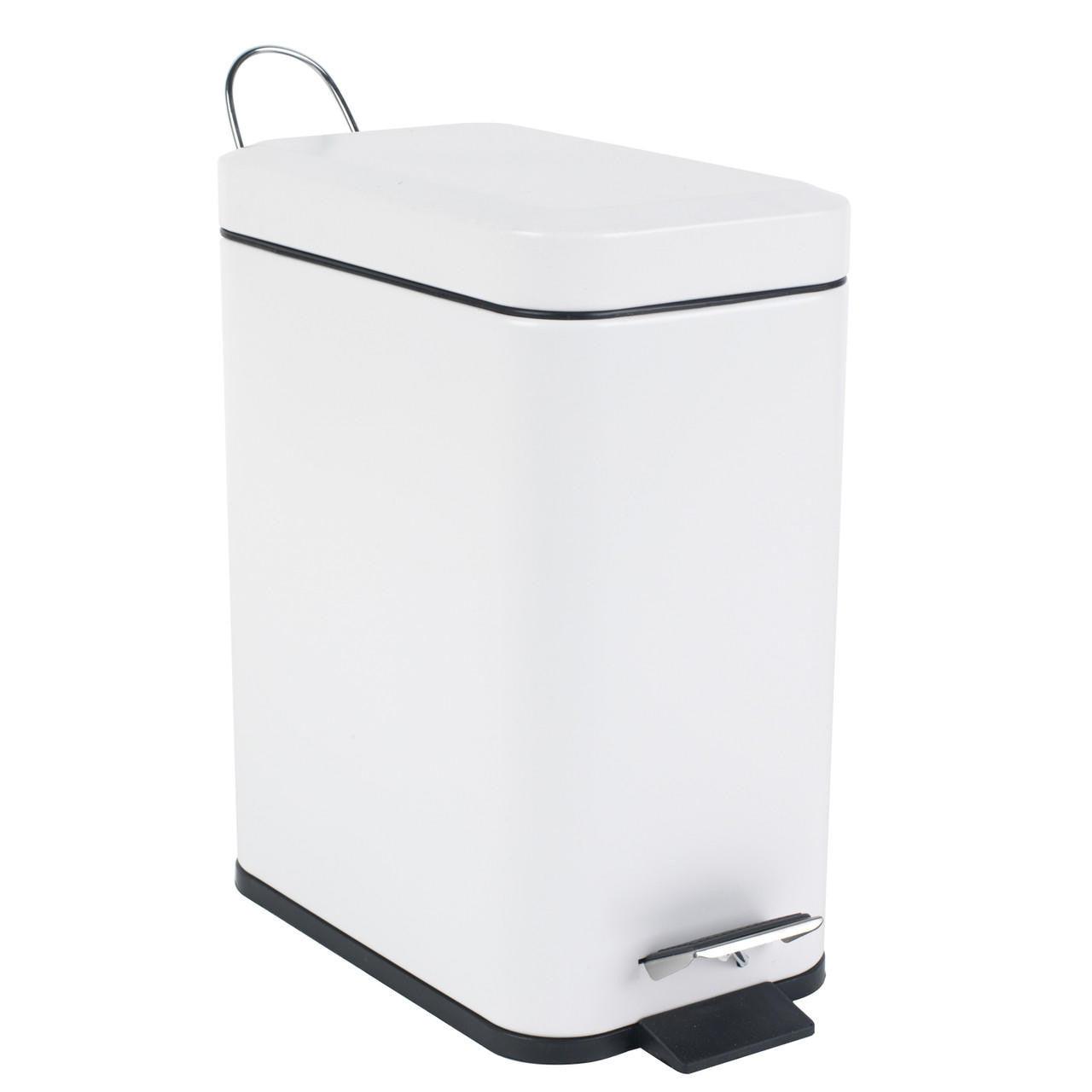 Beldray Pedal Bin – Soft-Close Lid, 5 L Capacity, White