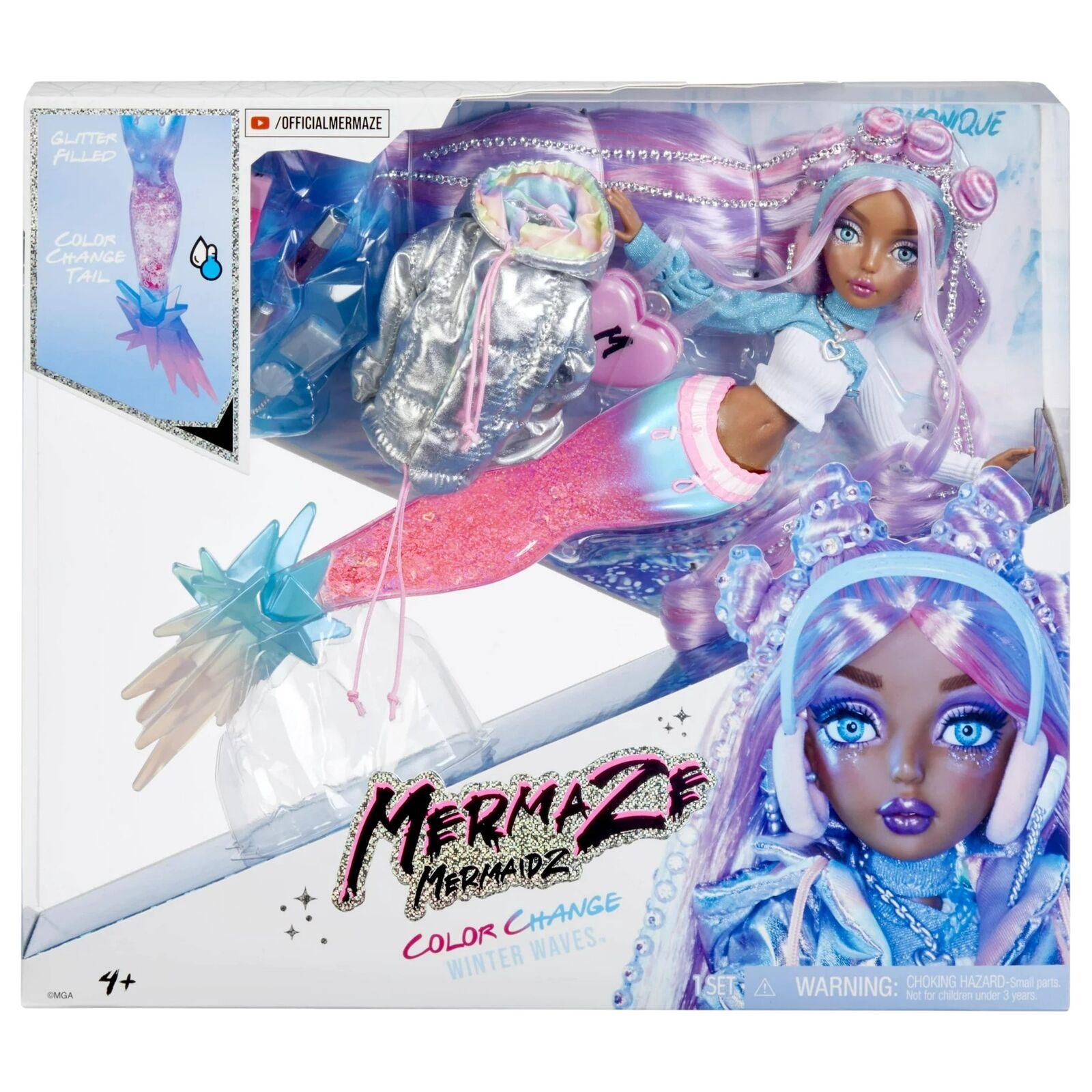 Mermaze Mermaidz Winter Waves Harmonique Mermaid Fashion Doll