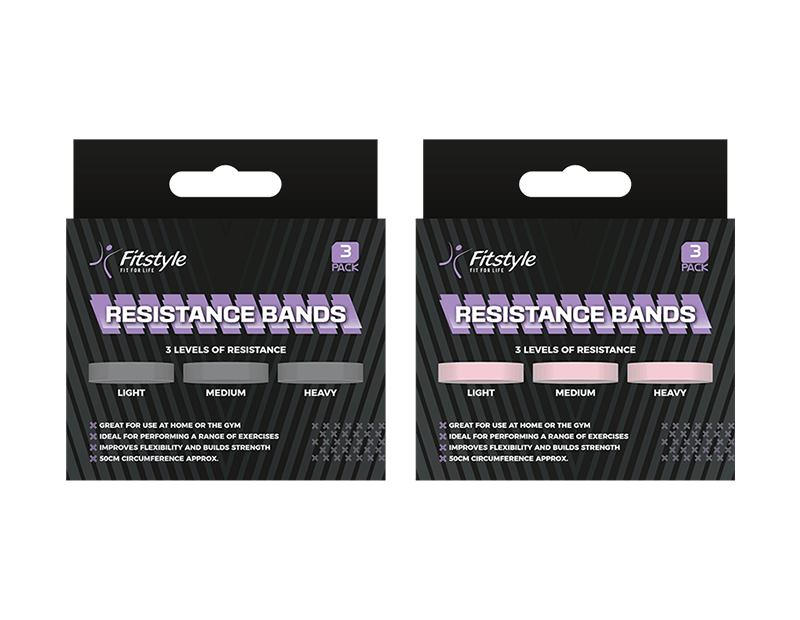 Resistance Bands 3 Pack, Random Delivery