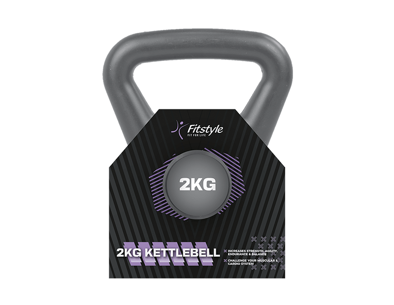 Kettlebell 2KG, Random Colour Delivery