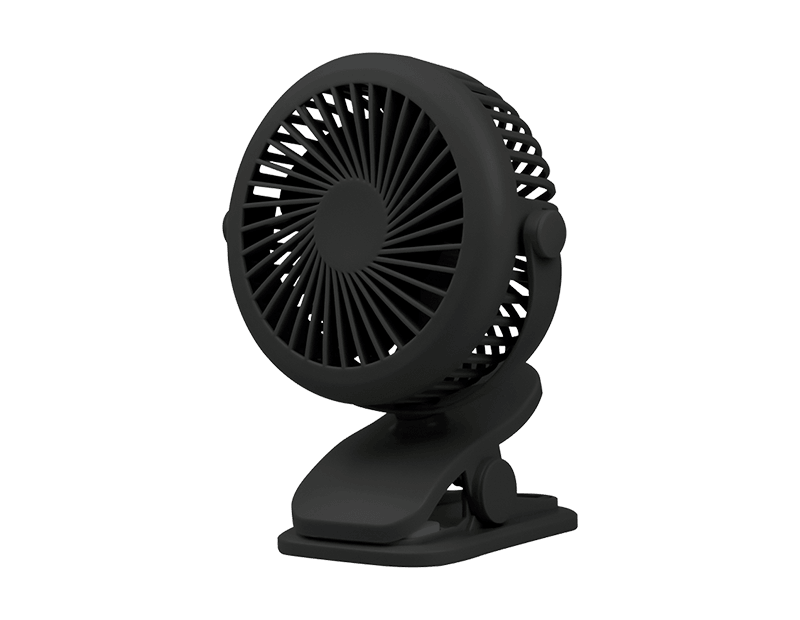 Clip-On Tilt Rechargeable Fan, Random Delivery