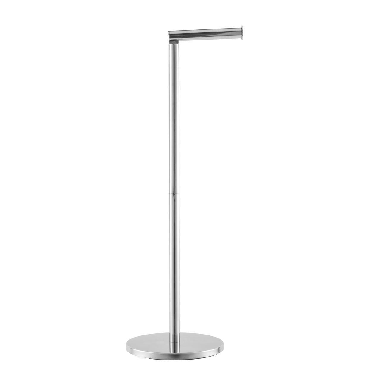 Beldray Toilet Roll Holder – Freestanding, Folding Swivel Head, Stainless Steel