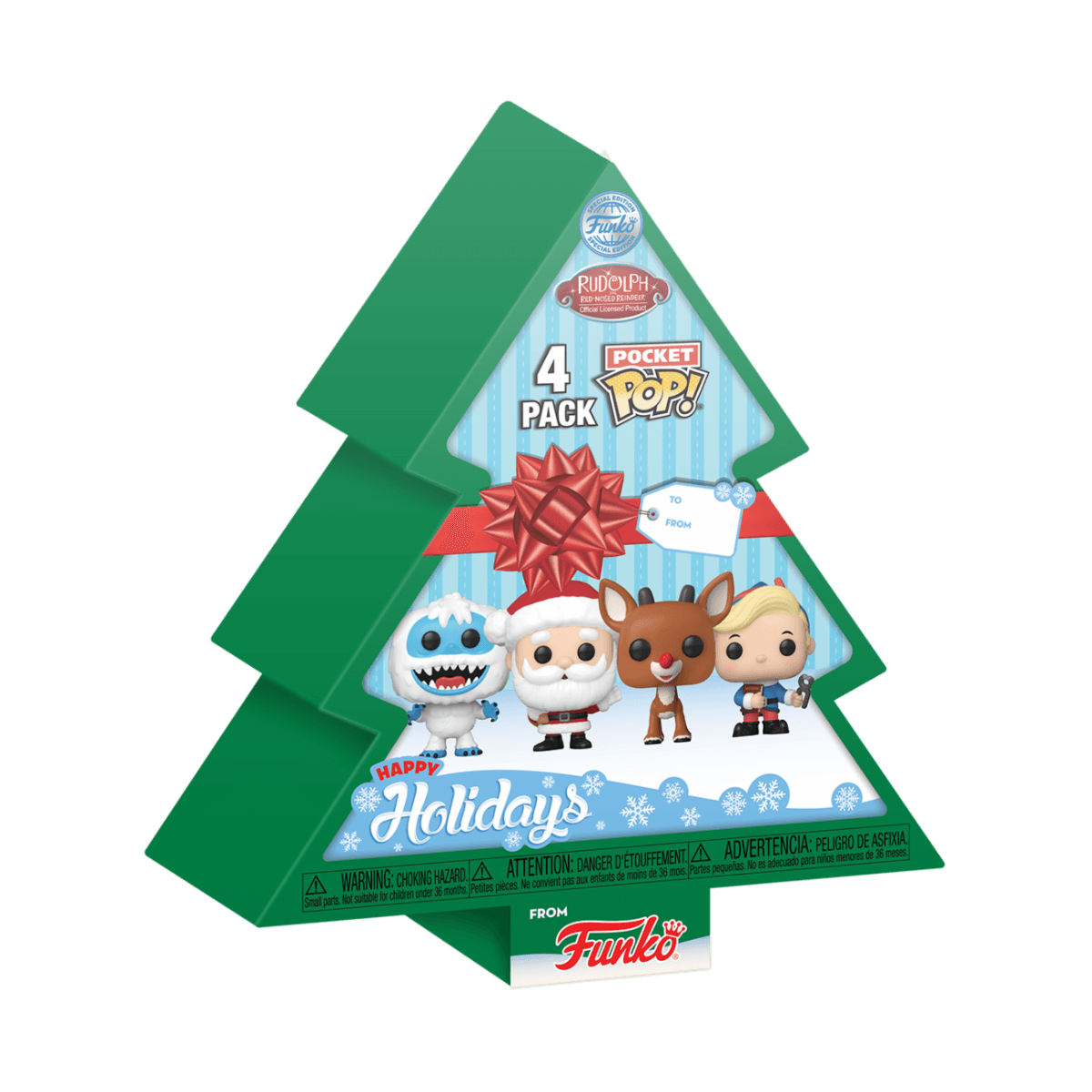 Funko Pop - Pocket POP: Rudolph- Tree Holiday Box