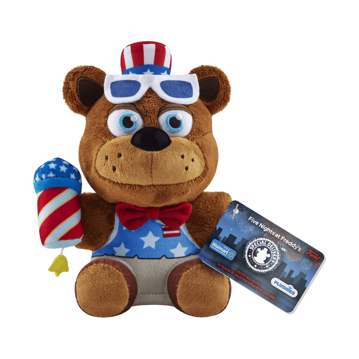 Funko Plush: Five Nights at Freddy's - Special Delivery Firework Freddy Exclusive 8-Inch Plush