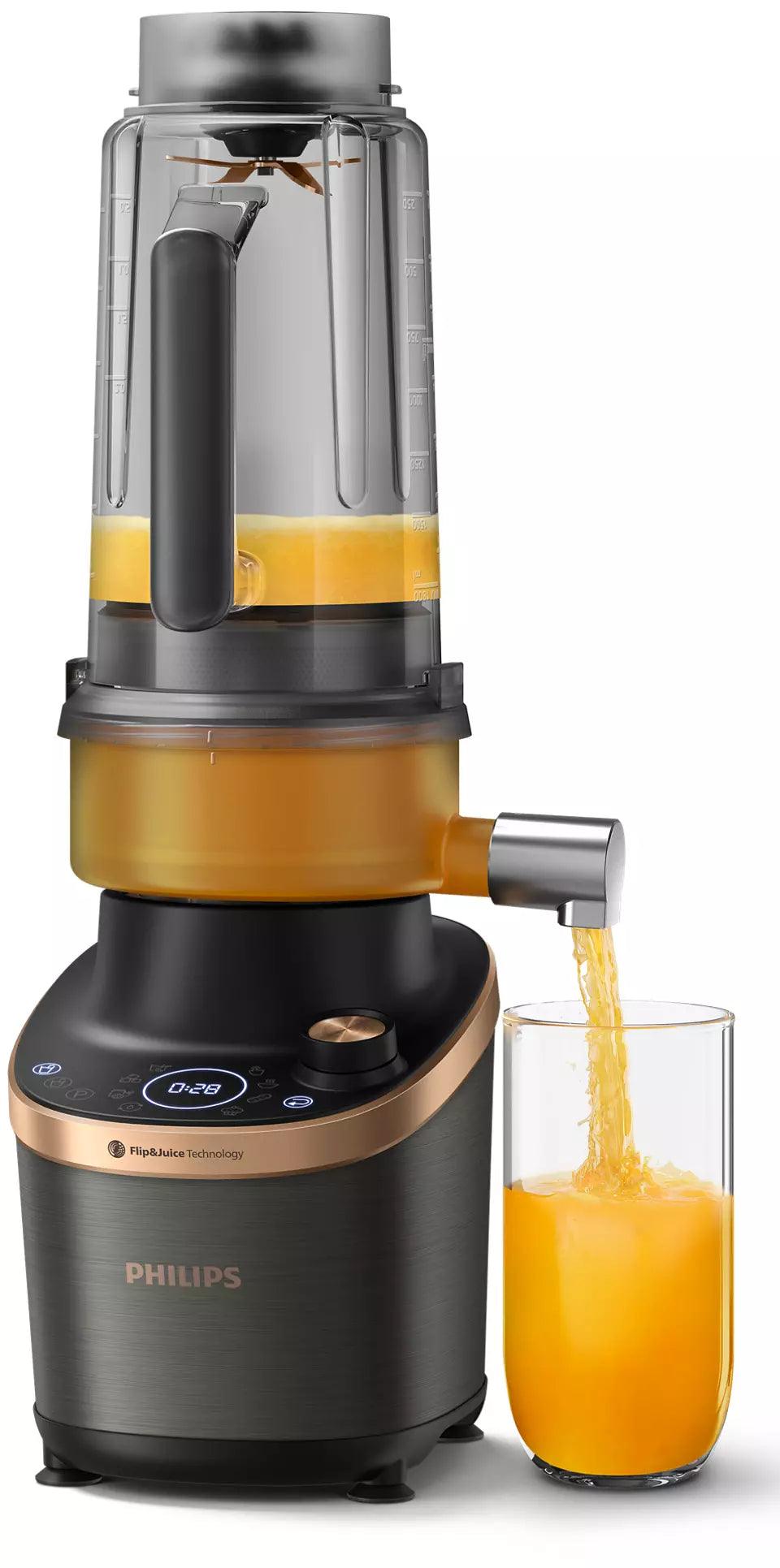 Philips Flip & Juice™ Blender High-speed blender with juice extractor module