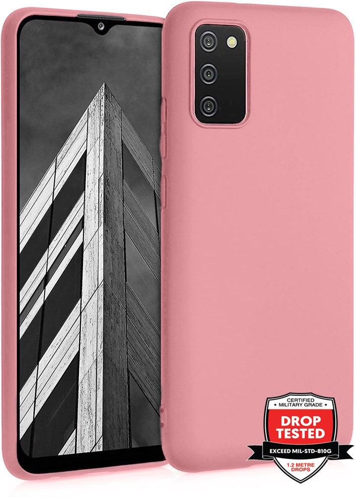 Silicone Case Cover for Samsung Galaxy A02s Pink