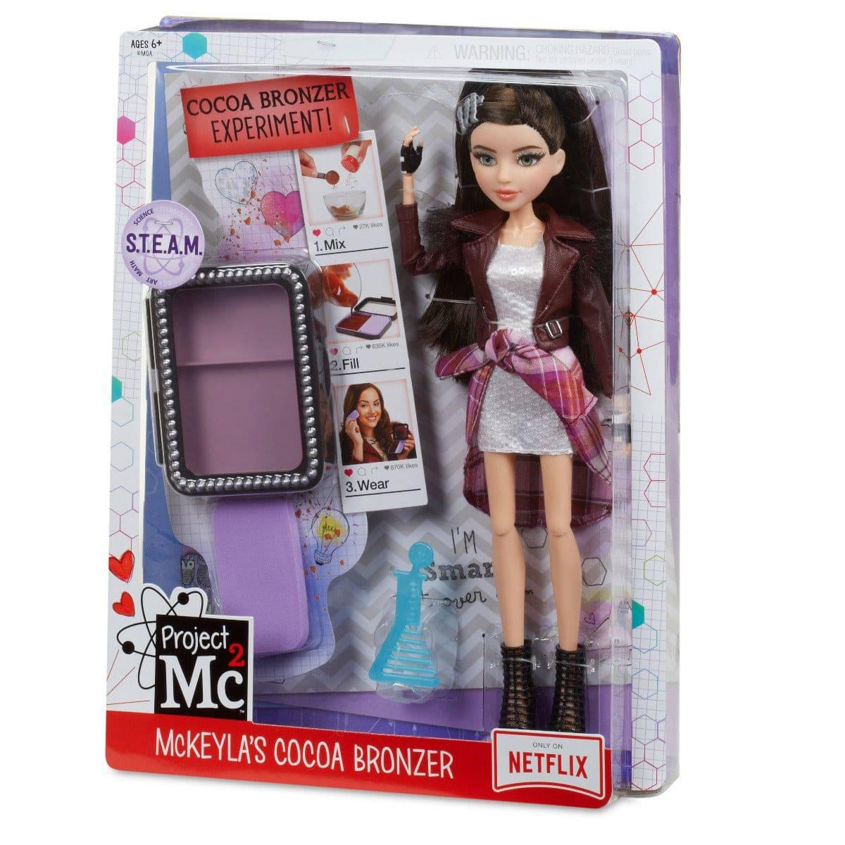 Project Mc2 Experiment with McKeyla's Cocoa Bronzer Doll