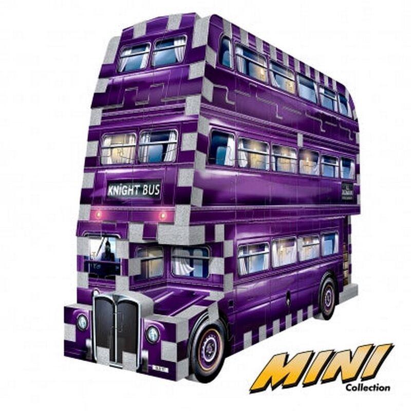 Wrebbit 3D Puzzle Harry Potter The Knight Bus Mini (130 pieces)