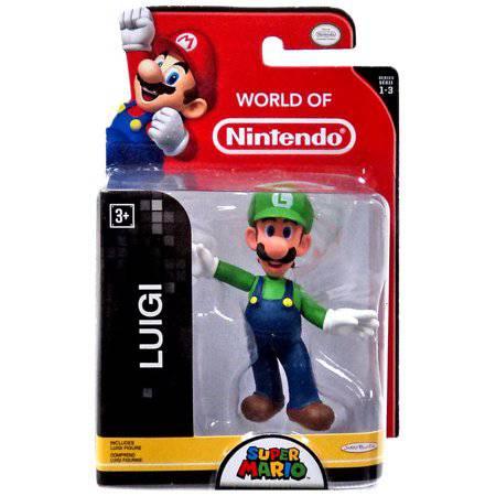 World of Nintendo Super Mario Luigi 2.5" Figure